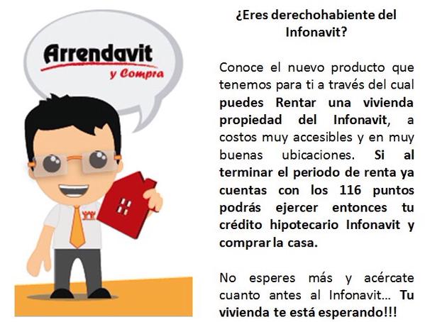 Programa de Infonavit Arrendavit